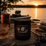 Peach & Bourbon, 16oz, Two Wick - Cortland Line® x Manly Indulgence®