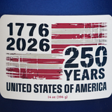 USA 250th Anniversary, 14oz, July 4th Limited Edition Candle