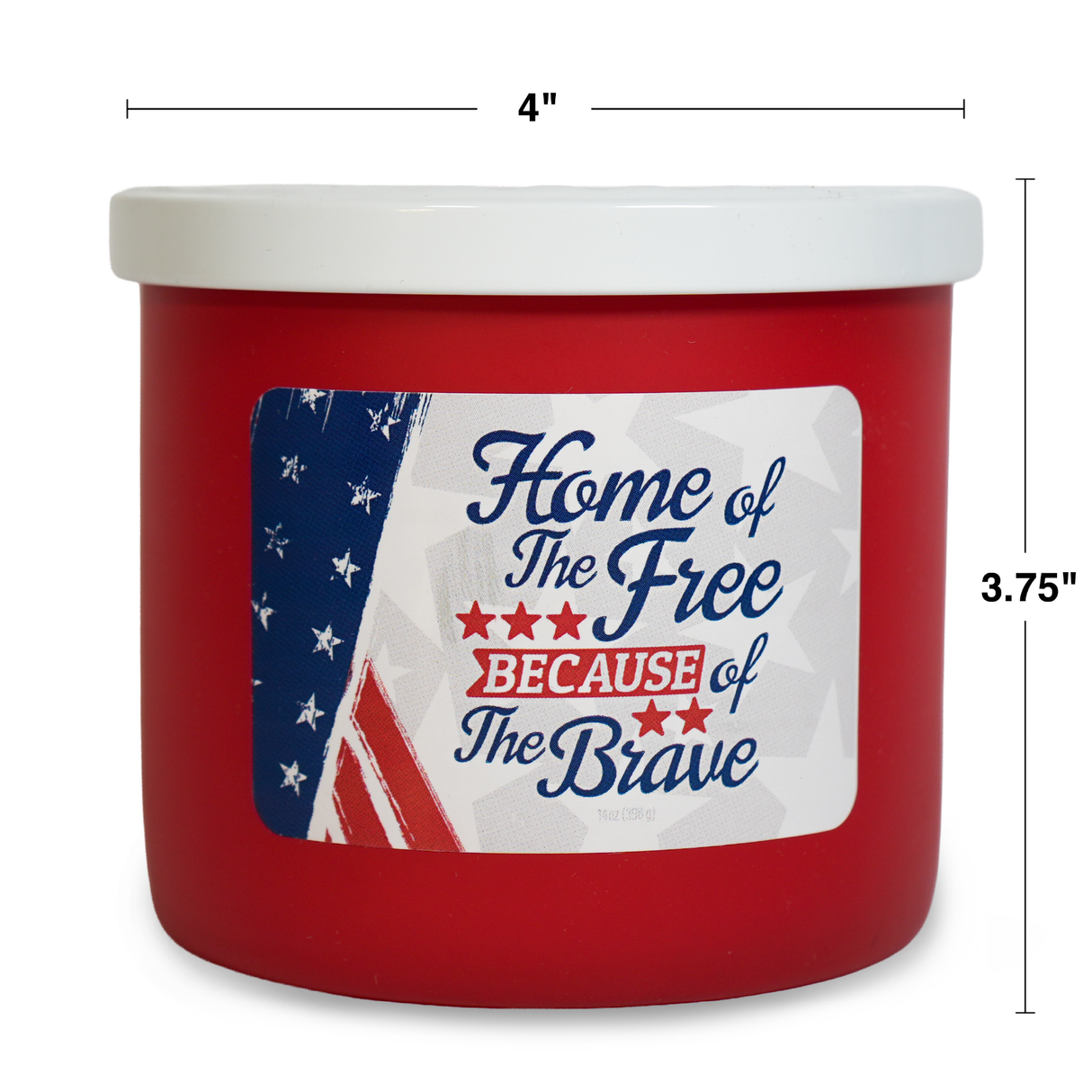 Home of the Free, 14oz, Memorial Day Limited Edition Candle