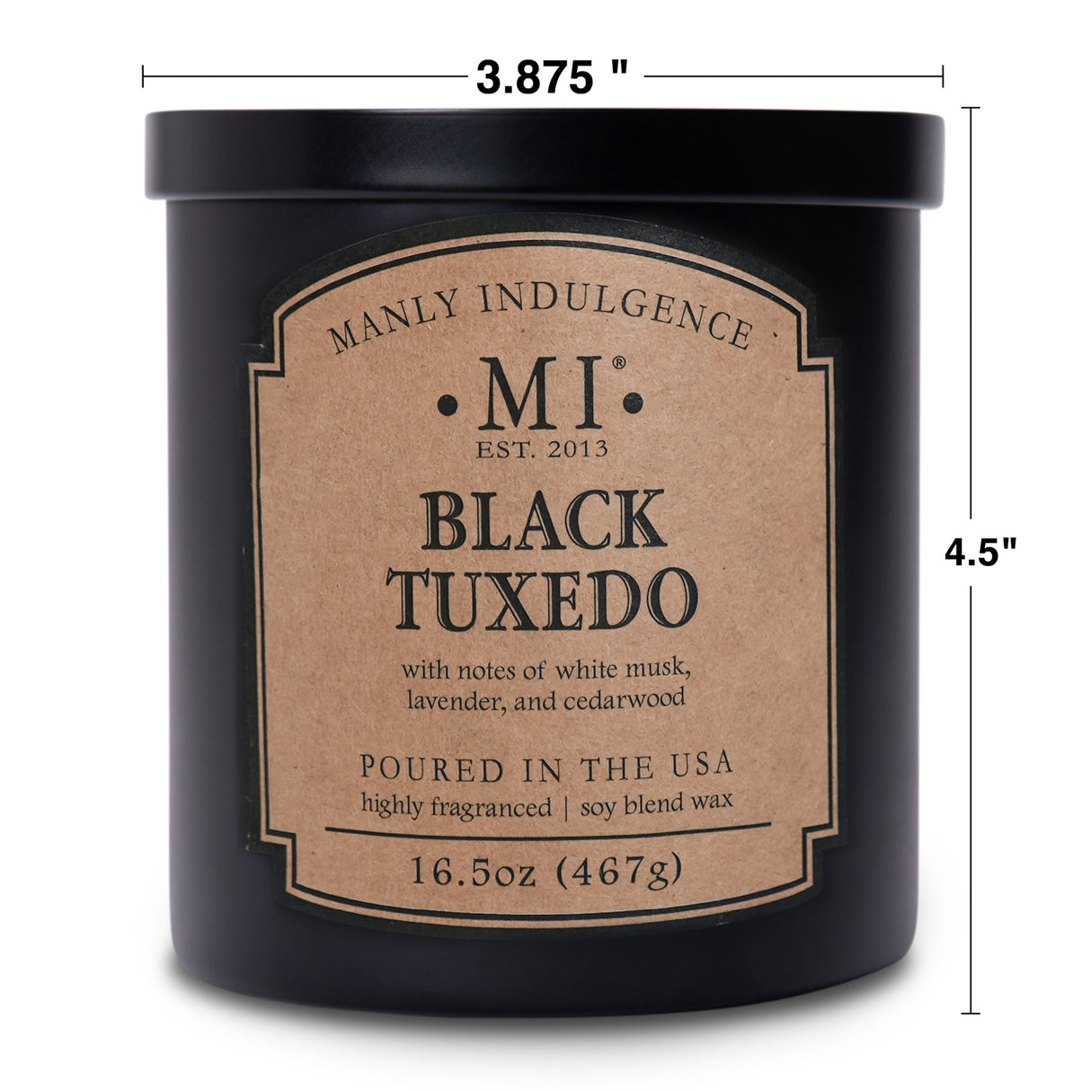 Black Tuxedo, Classic+ Collection, 16.5 oz