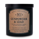 Gunpowder & Lead Scented Candle, Classic+ Collection, 16.5 oz