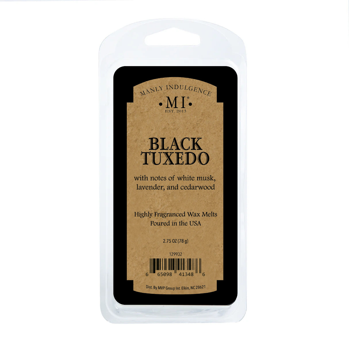Black Tuxedo, Wax Melts, 2.75 oz