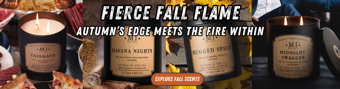fierce fall flame. Autumn;s edge meets the fire within. Explore fall scents
