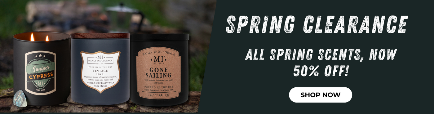 Spring Clearance. All Spring Scents , Now 50% off! Shop Now