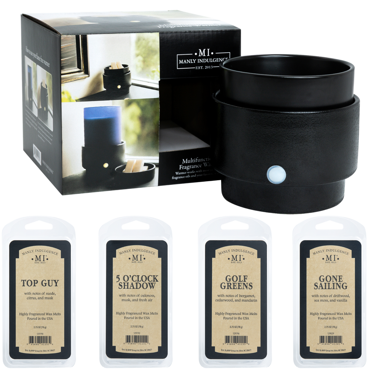 Wax Melts & Warmer Spring Summer Bundle – Manly Indulgence Candles