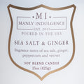 Signature Collection, Sea Salt & Ginger, 15 oz