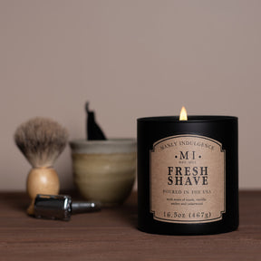 Manly Indulgence Classic collection Fresh Shave Candles