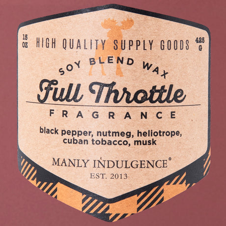 Manly Indulgence Adventure Collection, Full Throttle, 15 oz