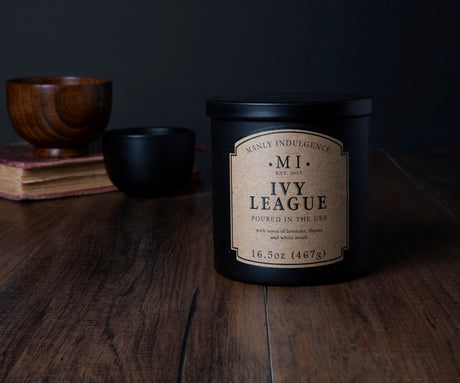 Manly Indulgence Classic collection Ivy League Candles