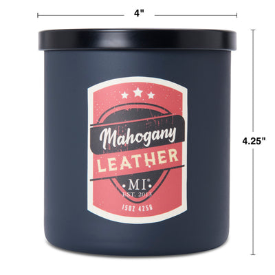 Manly Indulgence All American Mahogany Leather candle