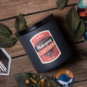 Manly Indulgence All American Mahogany Leather candle