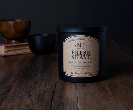 Manly Indulgence Classic collection Fresh Shave Candles