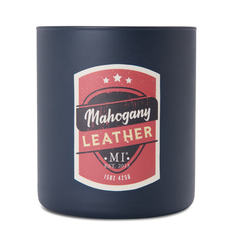 Manly Indulgence All American Mahogany Leather candle