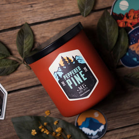 Manly Indulgence All American Peppered Pine Candles