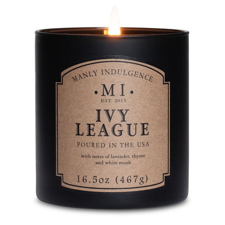 Manly Indulgence Classic collection Ivy League Candles