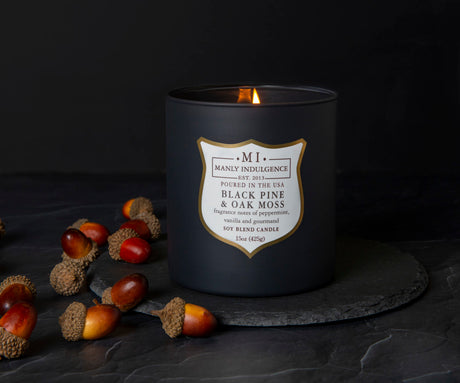 Black Pine & Oak Moss, Signature Collection, 15 oz