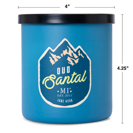 Manly Indulgence All American oud Santal candle